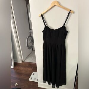 A&F Brand New LBD Midi Black Dress - Abercrombie & Fitch